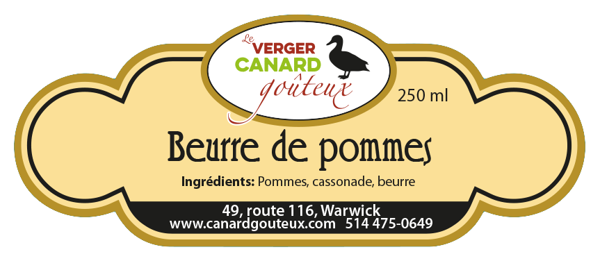 Beurre de pommes