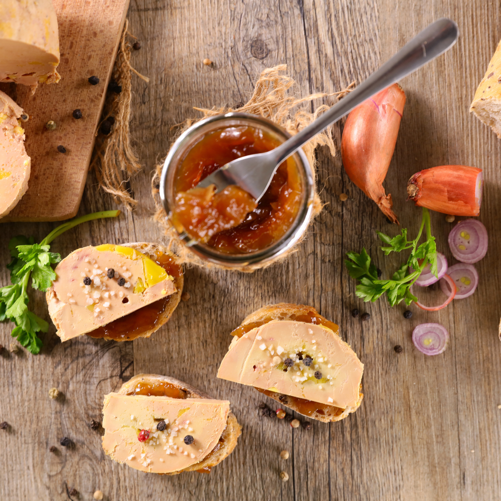 Foie gras et produits transformés de canard