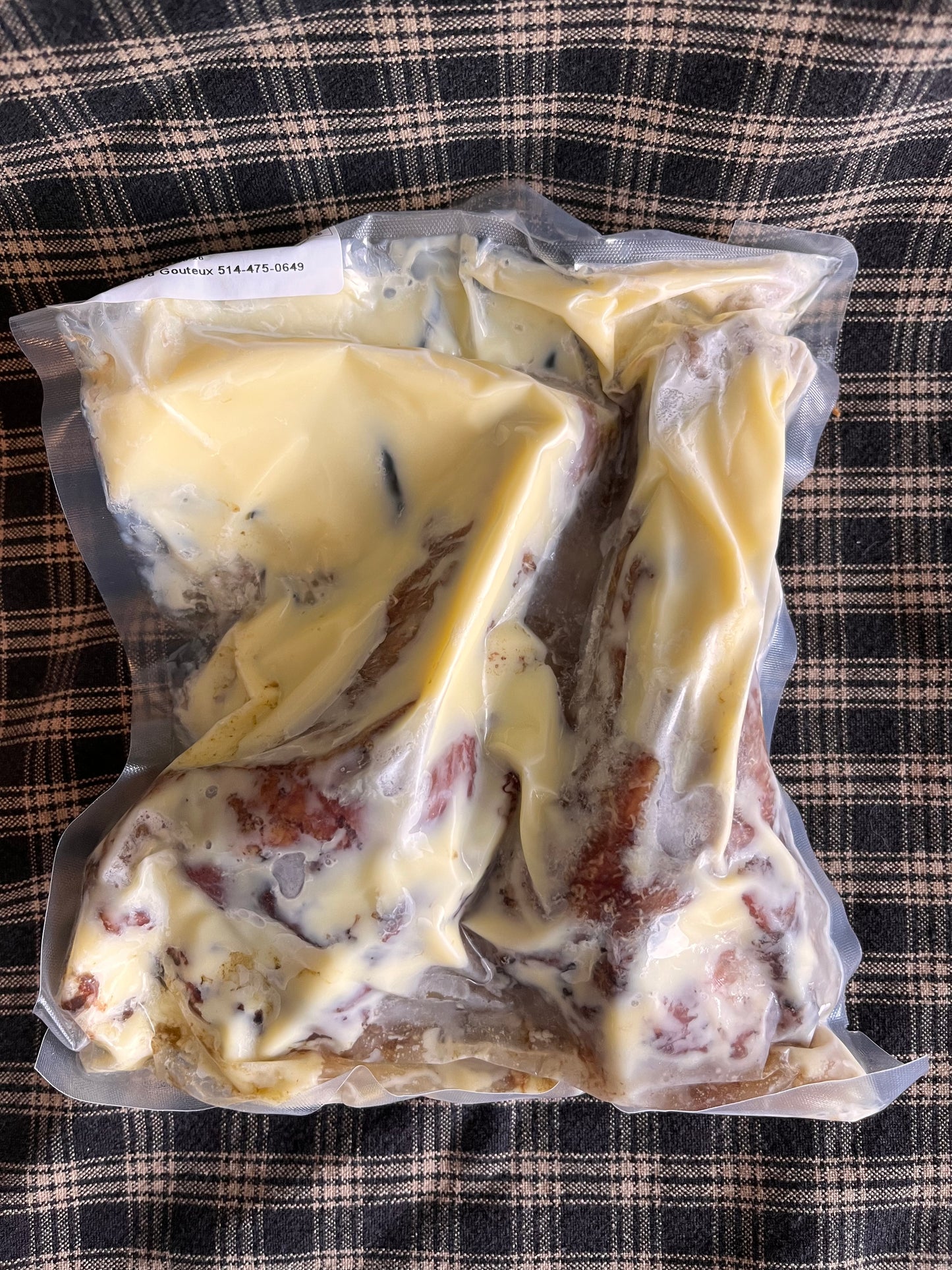 Manchons confit de canard