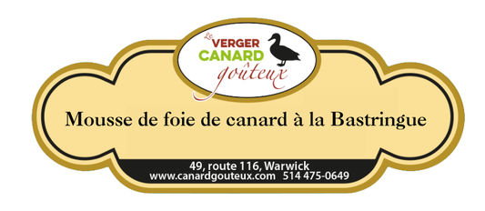Mousse de foie de canard à la Bastringue
