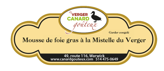 Mousse de foie gras à la Mistelle du Verger